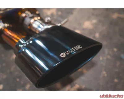 Valvetronic Design Valved Sport Exhaust System with Black OEM Style Tips Audi RS6 | RS7 C8 2019-2025 - AUD.C8.VSES.TI