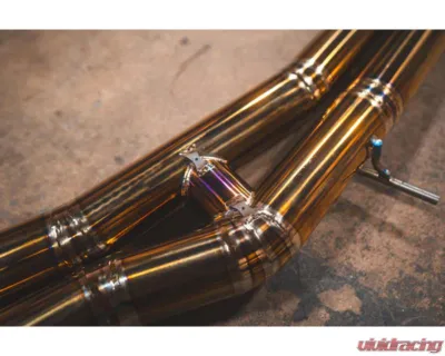 Valvetronic Design Valved Sport Exhaust System with Black OEM Style Tips Audi RS6 | RS7 C8 2019-2025 - AUD.C8.VSES.TI