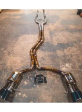 Valvetronic Design Valved Sport Exhaust System with Black OEM Style Tips Audi RS6 | RS7 C8 2019-2025                                     - AUD.C8.VSES.TI - Image 15
