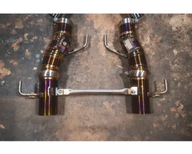 Ferrari SF90 Valvetronic Titanium Exhaust System 2021-2024, Raw Sound, Lightweight Design