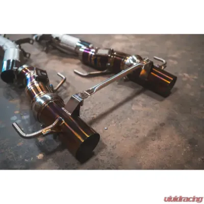 Ferrari SF90 Valvetronic Titanium Exhaust System 2021-2024, Raw Sound, Lightweight Design - FER.SF90.F1.VSES.TI