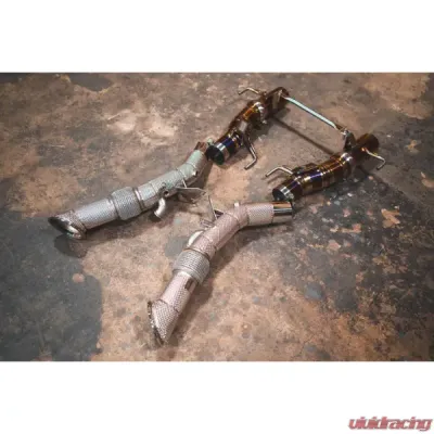 Ferrari SF90 Valvetronic Titanium Exhaust System 2021-2024, Raw Sound, Lightweight Design - FER.SF90.F1.VSES.TI