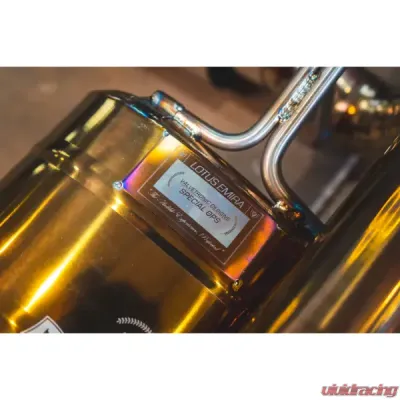 Valvetronic Designs Titanium Valved Exhaust System for Lotus Emira 2023-2024 - LOT.EMIR.VSES.TI