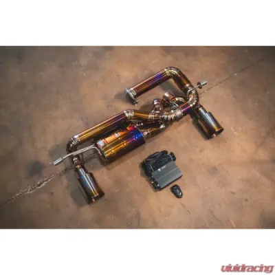 Valvetronic Designs Titanium Valved Exhaust System for Lotus Emira 2023-2024 - LOT.EMIR.VSES.TI