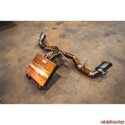 Valvetronic Designs F1 Race Exhaust System for McLaren 570S | 540C | 620R 2015-2022 - MAC.570S.F1.TI