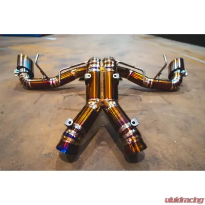 Valvetronic Designs F1 Race Exhaust System for McLaren 570S | 540C | 620R 2015-2022 - MAC.570S.F1.TI