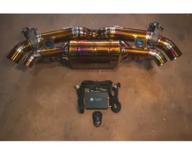 Valvetronic Designs Valved Sport Exhaust Catback System Grade 5 Titanium for Porsche 992 Carrera/Turbo 2020-2024