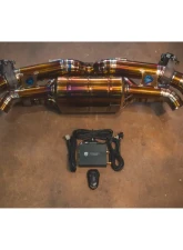 Valvetronic Designs Valved Sport Exhaust Catback System Grade 5 Titanium for Porsche 992 2020-2024                                     - POR.992.TUR.VSES.TI - Image 20