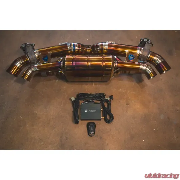 Valvetronic Designs Valved Sport Exhaust Catback System Grade 5 Titanium for Porsche 992 Carrera/Turbo 2020-2024 - POR.992.TUR.VSES.TI