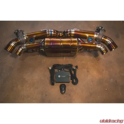 Valvetronic Designs Valved Sport Exhaust Catback System Grade 5 Titanium for Porsche 992 2020-2024 - POR.992.TUR.VSES.TI