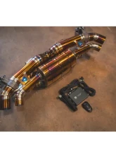 Valvetronic Designs Valved Sport Exhaust Catback System Grade 5 Titanium for Porsche 992 2020-2024                                     - POR.992.TUR.VSES.TI - Image 2