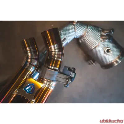 Valvetronic Designs Valved Sport Exhaust Catback System Grade 5 Titanium for Porsche 992 2020-2024 - POR.992.TUR.VSES.TI