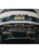 Valvetronic Designs Valved Sport Exhaust Catback System Grade 5 Titanium for Porsche 992 2020-2024                                     - POR.992.TUR.VSES.TI - Image 19