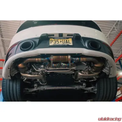 Valvetronic Designs Valved Sport Exhaust Catback System Grade 5 Titanium for Porsche 992 2020-2024 - POR.992.TUR.VSES.TI