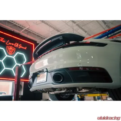 Valvetronic Designs Valved Sport Exhaust Catback System Grade 5 Titanium for Porsche 992 2020-2024 - POR.992.TUR.VSES.TI