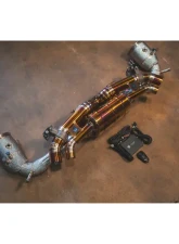 Valvetronic Designs Valved Sport Exhaust Catback System Grade 5 Titanium for Porsche 992 2020-2024                                     - POR.992.TUR.VSES.TI - Image 3