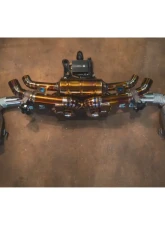 Valvetronic Designs Valved Sport Exhaust Catback System Grade 5 Titanium for Porsche 992 2020-2024                                     - POR.992.TUR.VSES.TI - Image 4