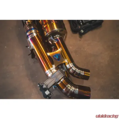 Valvetronic Designs Valved Sport Exhaust Catback System Grade 5 Titanium for Porsche 992 2020-2024 - POR.992.TUR.VSES.TI