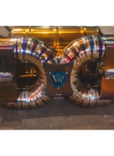 Valvetronic Designs Valved Sport Exhaust Catback System Grade 5 Titanium for Porsche 992 2020-2024                                     - POR.992.TUR.VSES.TI - Image 7