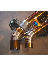 Valvetronic Designs Valved Sport Exhaust Catback System Grade 5 Titanium for Porsche 992 2020-2024                                     - POR.992.TUR.VSES.TI - Image 10