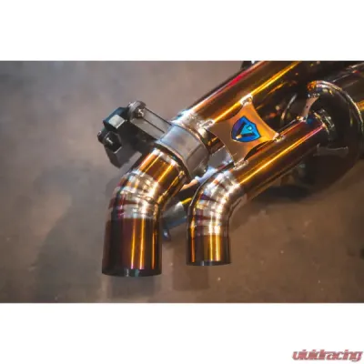 Valvetronic Designs Valved Sport Exhaust Catback System Grade 5 Titanium for Porsche 992 2020-2024 - POR.992.TUR.VSES.TI