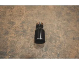Valvetronic Designs 2.5 | 63Mm Single Wall Black Valvetronic Designs Exhaust Single Tip