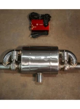 Valvetronic Designs 63mm Exhaust Pipe Universal Valved T Style Muffler Kit                                     - UVM.63MM.TSTYLE.X1 - Image 5