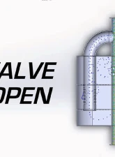 Valvetronic Designs 76mm Exhaust Pipe Universal Valved Single Inlet Dual Outlet Muffler Kit                                     - UVM.76MM.DUALOUT.X1 - Image 5