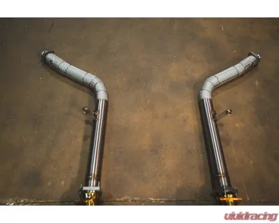 Valvetronic Designs Valved Sport Exhaust System w/ Free Flow Race Front Pipes Mercedes Benz G-Wagon 463 2005-2018 - MER.W463.G63.VSES.FF.AG