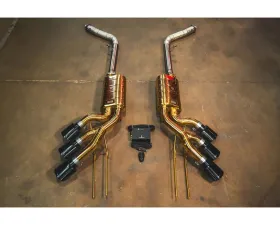 Valvetronic Designs Valved Sport Exhaust System w/ Free Flow Race Front Pipes Mercedes Benz G-Wagon 463 2005-2018