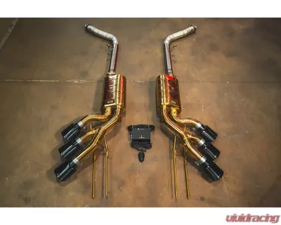 Valvetronic Designs Valved Sport Exhaust System w/ Free Flow Race Front Pipes Mercedes Benz G-Wagon 463 2005-2018 - MER.W463.G63.VSES.FF.AG