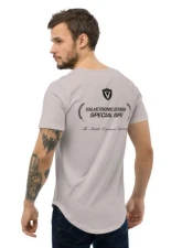 Valvetronic Designs Men's Curved Hem T-Shirt - Special OPS Logo, 100% Cotton, Regular Fit                                     - 1352025_12687 - Image 5