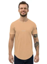 Valvetronic Designs Men's Curved Hem T-Shirt White - 100% Cotton, Regular Fit                                     - 2351167_14279 - Image 6