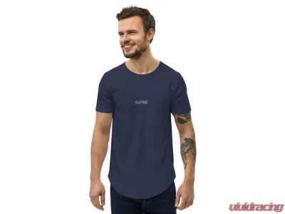 Valvetronic Designs Men's Curved Hem T-Shirt White 100% Cotton Regular Fit - 2351167_14295