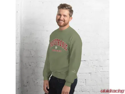 Valvetronic Designs Varsity Style Sweatshirt - Classic Fit, Pre-Shrunk, 50% Cotton/50% Polyester - 9424877_13008