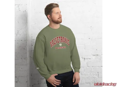 Valvetronic Designs Varsity Style Sweatshirt, Classic Fit, 50% Cotton/50% Polyester, Pre-Shrunk - 9424877_13010