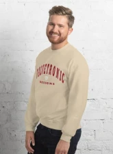 Valvetronic Designs Varsity Style Sweatshirt                                     - 9424877_16879 - Image 4
