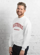 Valvetronic Designs Varsity Style Sweatshirt                                     - 9424877_5431 - Image 4