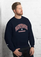 Valvetronic Designs Varsity Style Sweatshirt                                     - 9424877_5437 - Image 6
