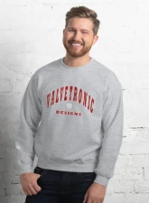 Valvetronic Designs Varsity Style Sweatshirt                                     - 9424877_5519 - Image 4