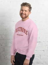 Valvetronic Designs Varsity Style Sweatshirt                                     - 9424877_7871 - Image 4