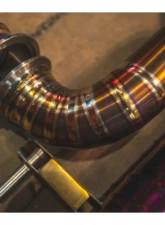 Valvetronic Designs 6AL-4V Titanium True F1 Non Valved Exhaust System w/ Race Free Flow Headers Audi R8 V10 5.2 2017-2024                                     - AUD.R8.V10.GEN2.F1.FFH.TI - Image 8