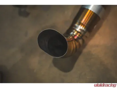 Valvetronic Designs 6AL-4V Titanium True F1 Non Valved Exhaust System w/ Race Free Flow Headers Audi R8 V10 5.2 2017-2024 - AUD.R8.V10.GEN2.F1.FFH.TI