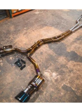 Valvetronic Designs Valved Sport Exhaust System for Audi RS6/RS7 C8 2019-2025, Titanium                                     - AUD.C8.VSES.FF.TI - Image 2