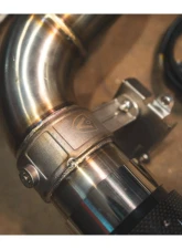 Valvetronic Designs 2 Carbon Fiber 1x1 3.5" Outlet Tips Valved Sport Exhaust System (Axleback) F chassis BMW F30 | F22 | F36 | F32 2012-2019                                     - BMW.F.VSES.BR.RC - Image 4