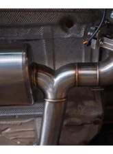 Valvetronic Designs 2 Carbon Fiber 1x1 3.5" Outlet Tips Valved Sport Exhaust System (Axleback) F chassis BMW F30 | F22 | F36 | F32 2012-2019                                     - BMW.F.VSES.BR.RC - Image 7
