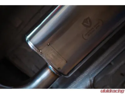 Valvetronic Designs 2 Carbon Fiber 1x1 3.5" Outlet Tips Valved Sport Exhaust System (Axleback) F chassis BMW F30 | F22 | F36 | F32 2012-2019 - BMW.F.VSES.BR.RC