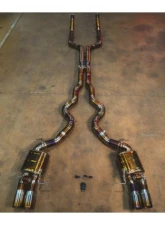 Valvetronic Designs Valved Exhaust System for BMW F12 M6 2013-2018, Brushed T304 Stainless Steel                                     - BMW.F12.M6.VSES.BR.RC - Image 9