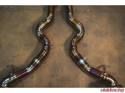 Valvetronic Designs Valved Exhaust System for BMW F12 M6 2013-2018, Brushed T304 Stainless Steel - BMW.F12.M6.VSES.BR.RC