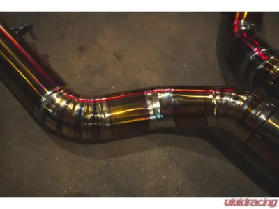 Valvetronic Designs Valved Exhaust System for BMW F12 M6 2013-2018, Brushed T304 Stainless Steel - BMW.F12.M6.VSES.BR.RC